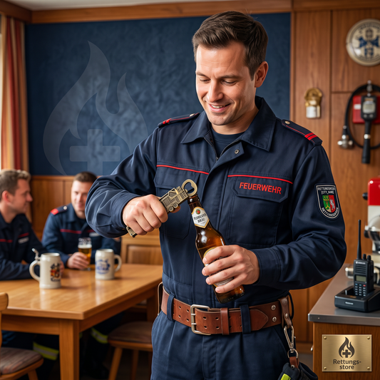 Feuerwehr Drehleiter Flaschenöffner – Metall