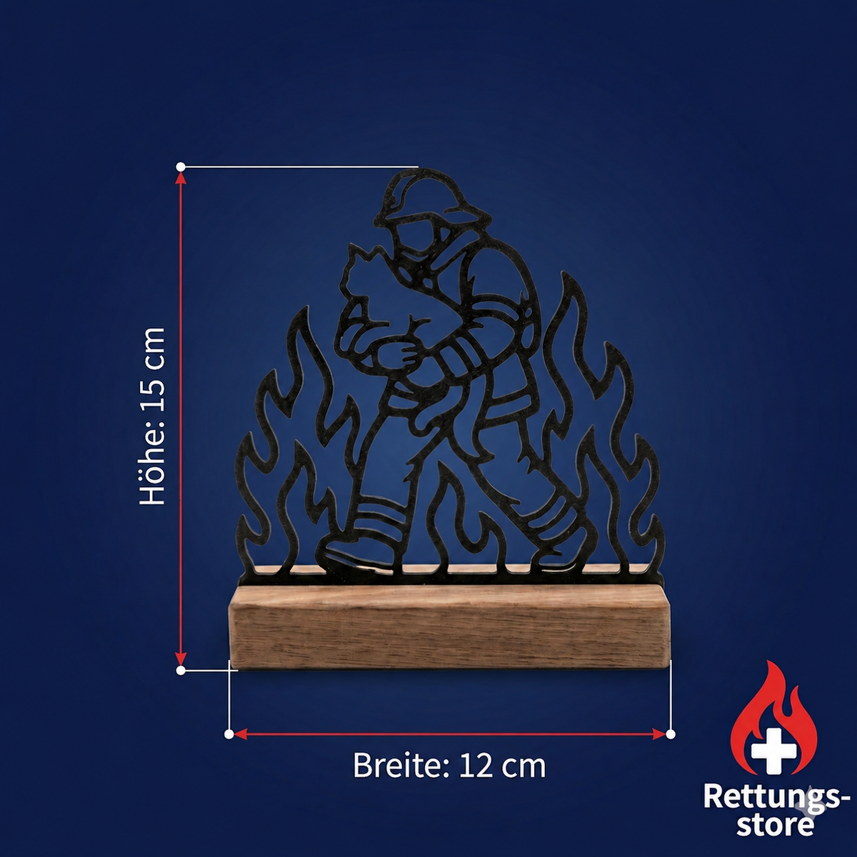 Feuerwehr Tierretter-Set – Hund & Katze