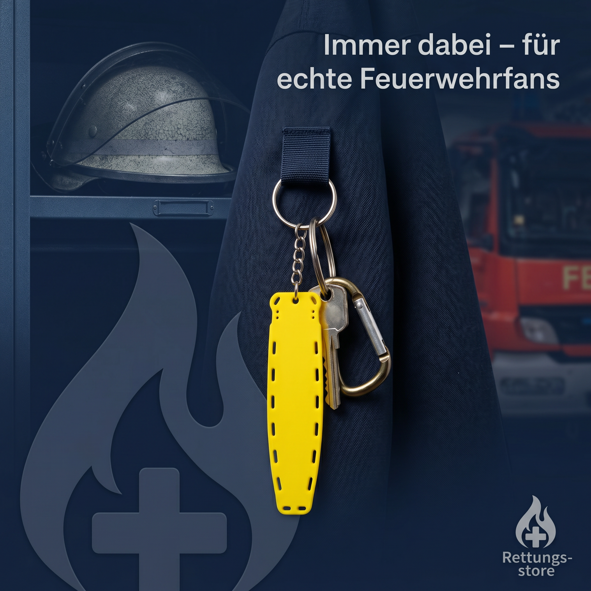 Spineboard Schlüsselanhänger Rettungsdienst – 2er-Set