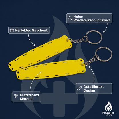 Spineboard Schlüsselanhänger Rettungsdienst – 2er-Set