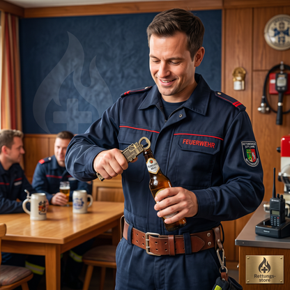 Feuerwehr Drehleiter Flaschenöffner – Metall
