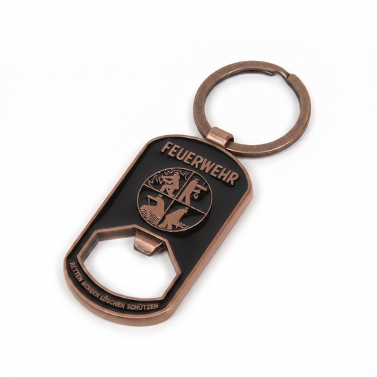 Feuerwehr Schlüsselanhänger mit Flaschenöffner